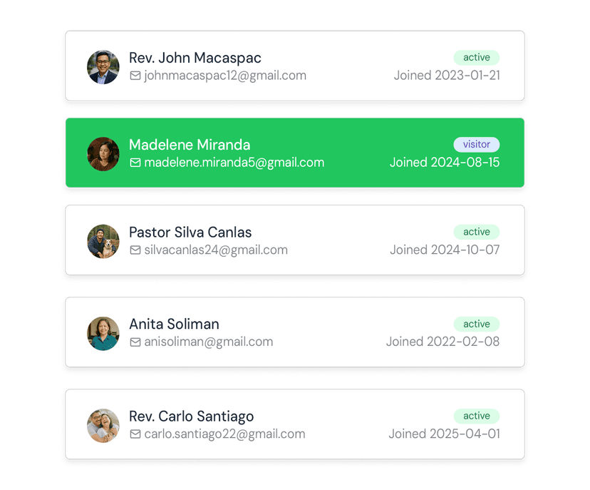 Keep Member Records in One Safe Place